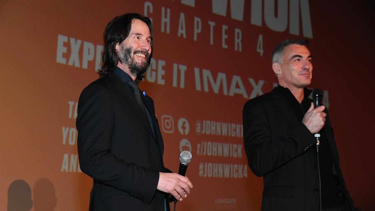 Keanu Reeves and Chad Stahelski