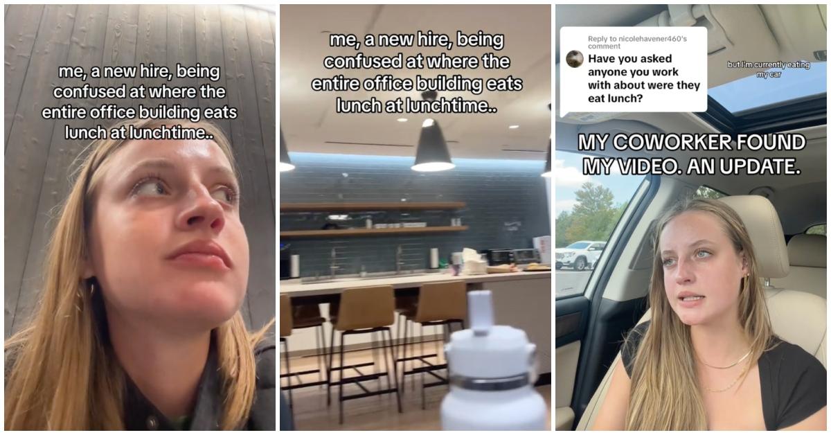 New Employee Can't Find Out Where Her CoWorkers Eat Lunch