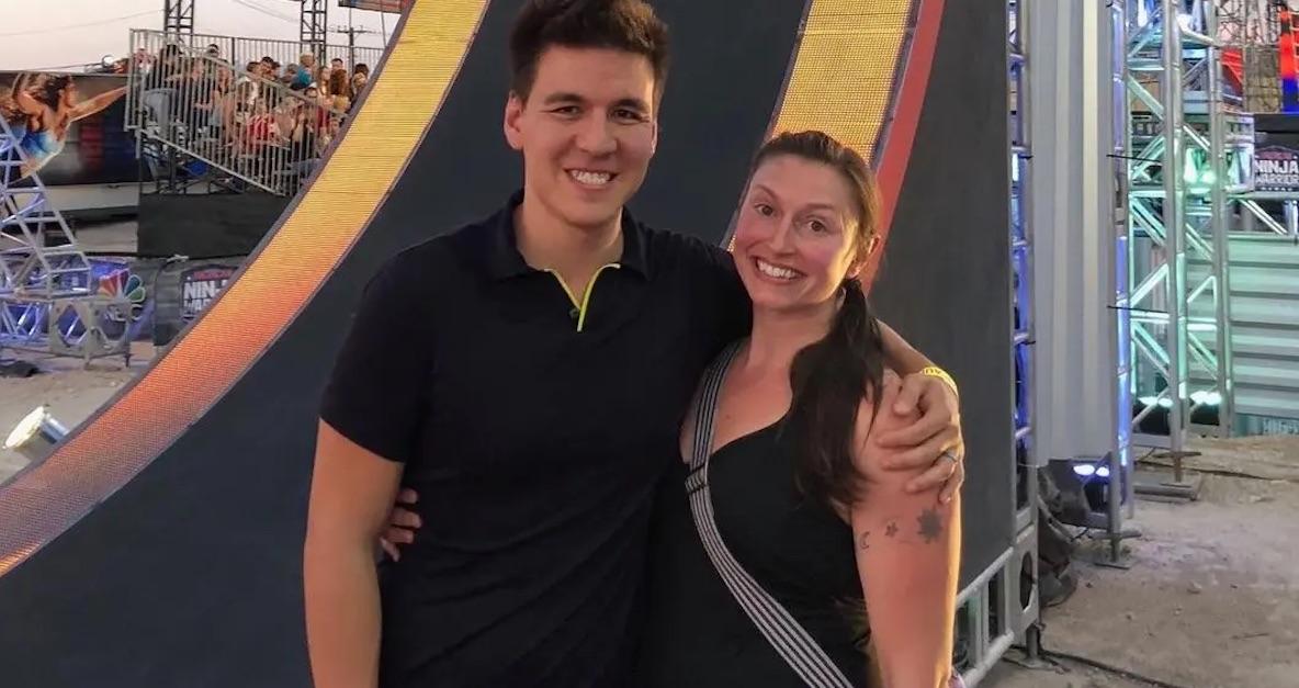 James Holzhauer and his wife attend America Ninja Warrior.