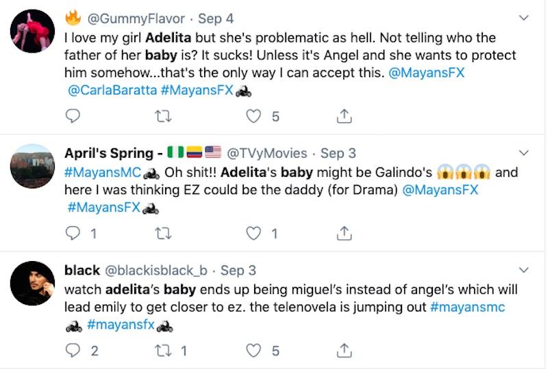 Who Is Adelita Pregnant By? 'Mayans M.C.' Baby Daddy Theories - Who Is Georgia Pregnant With In Season 3? Baby Daddy Theories Explained
