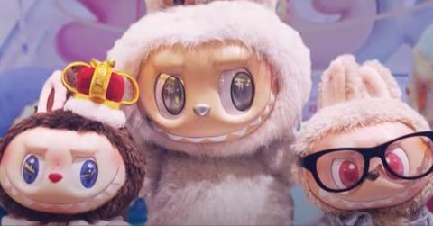 Pop Mart's Labubu dolls from the Monster Series.