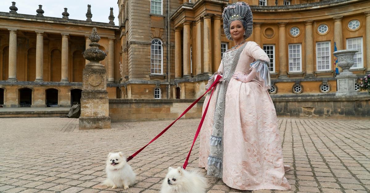 Golda Rosheuvel as Queen Charlotte in Netflix's Queen Charlotte: A Bridgerton Story