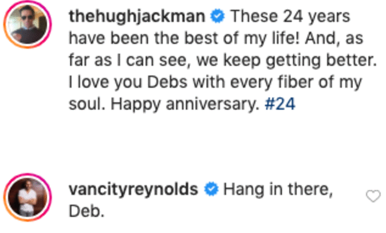 hang in there deb ryan reynolds hugh jackman