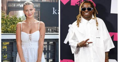 (L-R): Callie Wilson and Lil Wayne