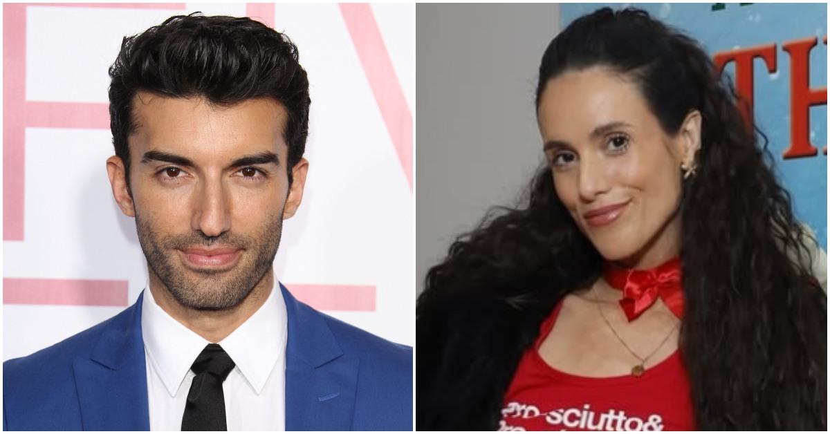 Justin Baldoni and Liz Plank at separate events.