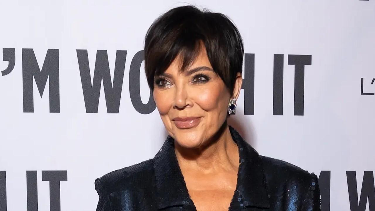 Kris Jenner at the "Le Défilé L'Oréal Paris - Walk Your Worth" Show during Paris Fashion Week on Oct. 1, 2023