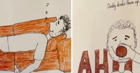 TikTok creator @ashliann0214 posts photos from Mike Lukaszewicz’s book 'Daddy Likes Beer'