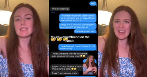Woman Learns All Her Emails Says She Loves Justin Bieber’s Haircut