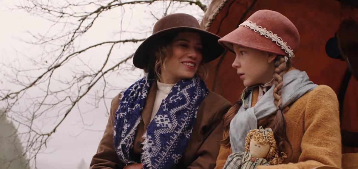 Bethany Joy Lenz as Rebecca Clarke in Hope Valley: 1874.