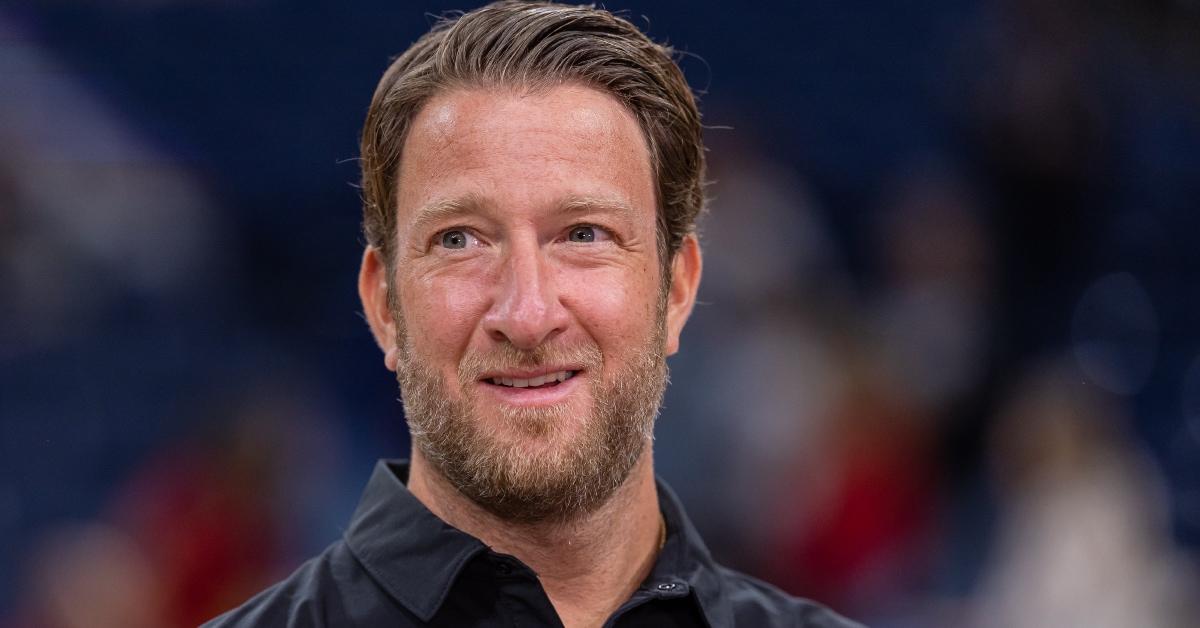 Barstool founder and CEO Dave Portnoy is seen before the Florida Atlantic Owls and Loyola.