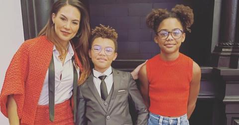 Amaza Smith and her children