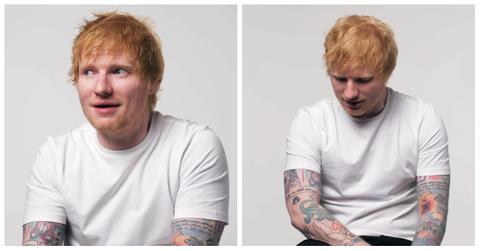 Ed Sheeran discusses his tattoos with 'GQ'