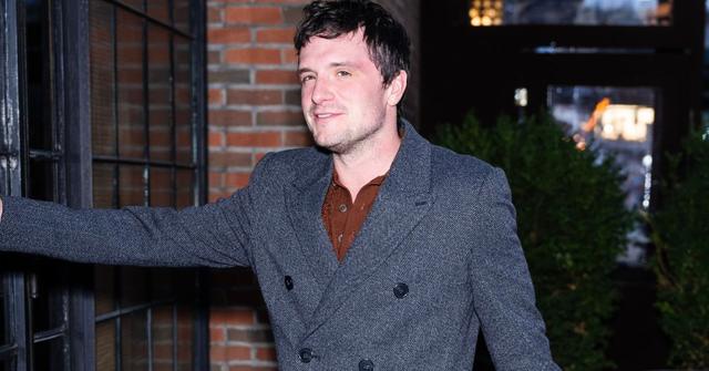 Josh Hutcherson is seen in the East Village