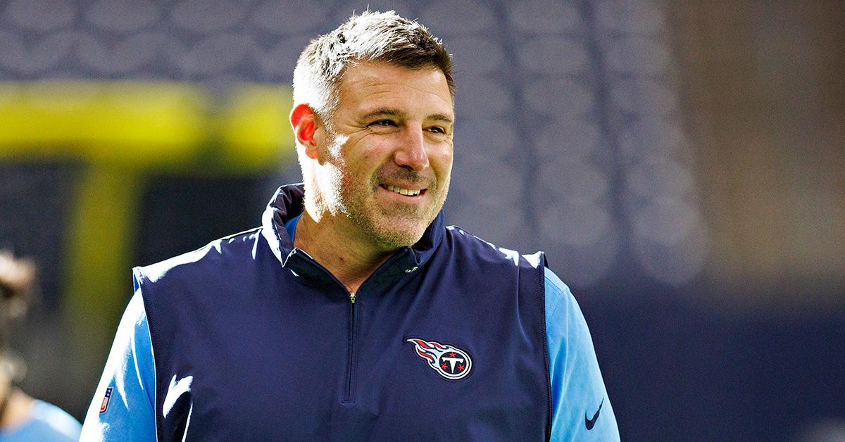 Mike Vrabel during a game against the Houston Texans. 