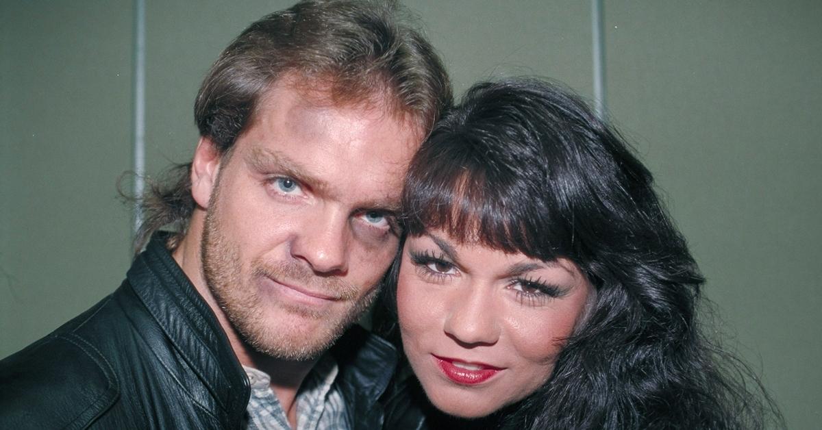 Chris Benoit and Nancy Bemoit smiling together