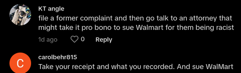 Walmart Worker Tries to Stop Mom from Buying Clearance Items