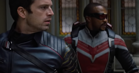 Bucky Barnes and Sam Wilson