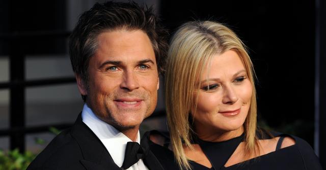 Rob Lowe and Sheryl Berkoff