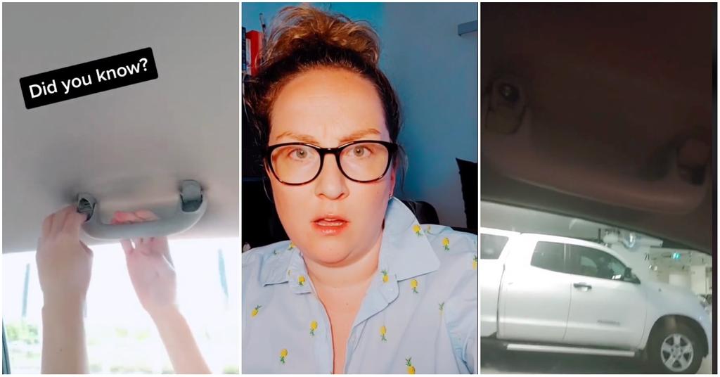 Woman Shares Her Discovery of the Car Handle "Hack"