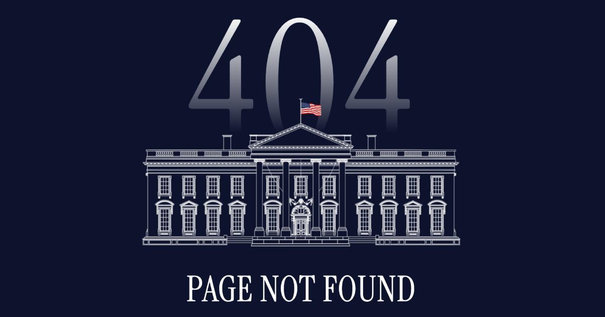 The U.S. Constitution has been removed from the White House website.