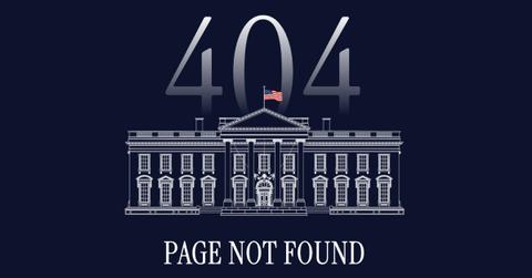 The U.S. Constitution has been removed from the White House website.