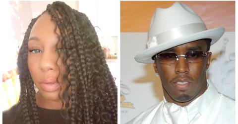 (L-R): Adria English; Sean 'Diddy' Combs