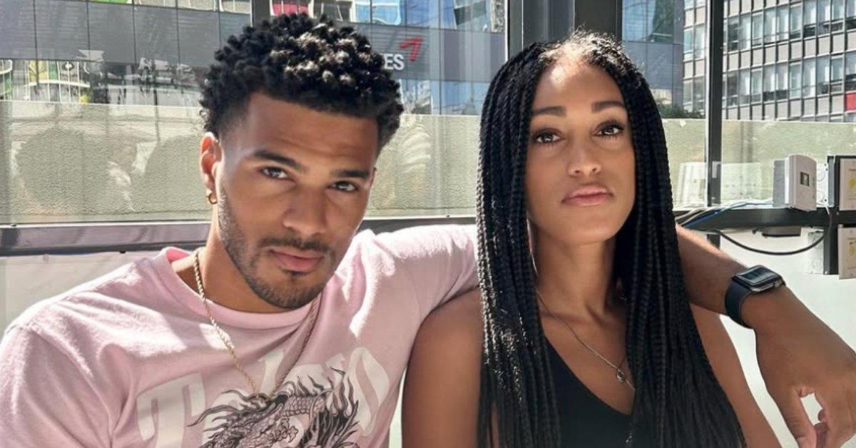 Jeremiah Brown from 'Love Island' with one of his sisters.