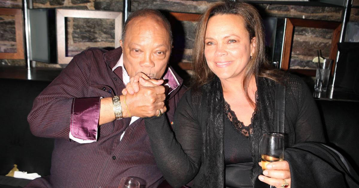 Quincy Jones and his daughter, Jolie Jones Levine