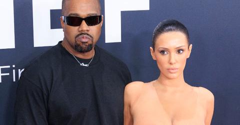 Bianca Censori wearing a sheer dress to the 2025 Grammys.