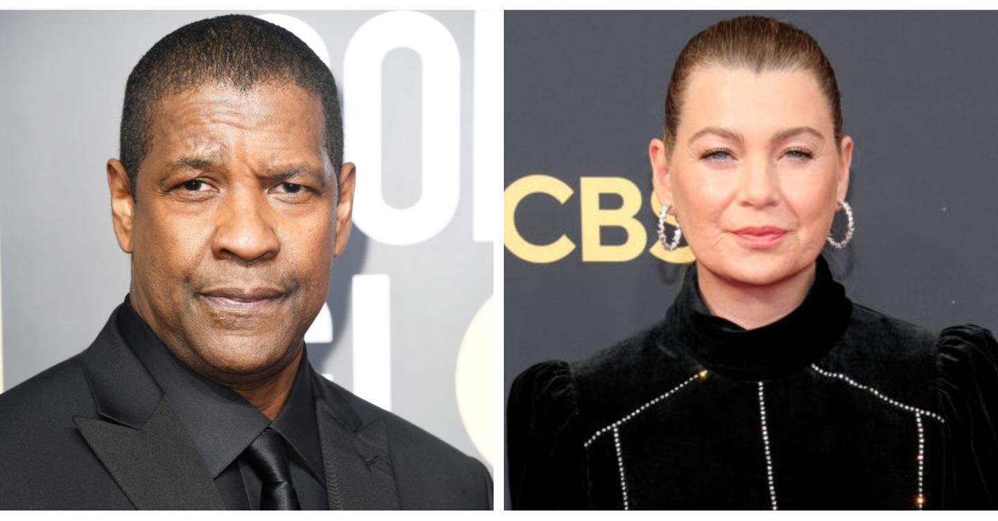 Ellen Pompeo Fought With Denzel Washington When He Directed 'Grey's
