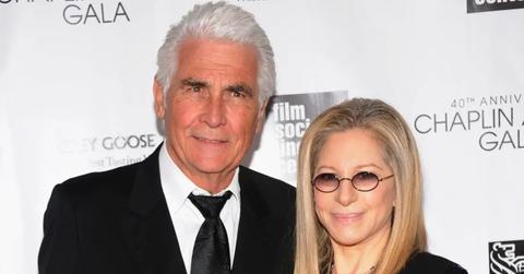 James Brolin and Barbra Streisand at the 40th Anniversary Chaplin Award Gala at Avery Fisher Hall at Lincoln Center for the Performing Arts on April 22, 2013