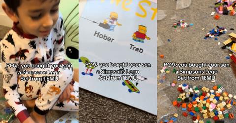 Dad Buys Son Temu ‘Simpsons’ Lego Set for Christmas