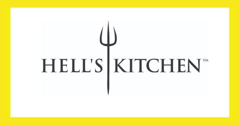 'Hell's Kitchen' logo.