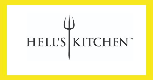 'Hell's Kitchen' logo.