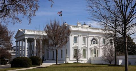 The white house in March.