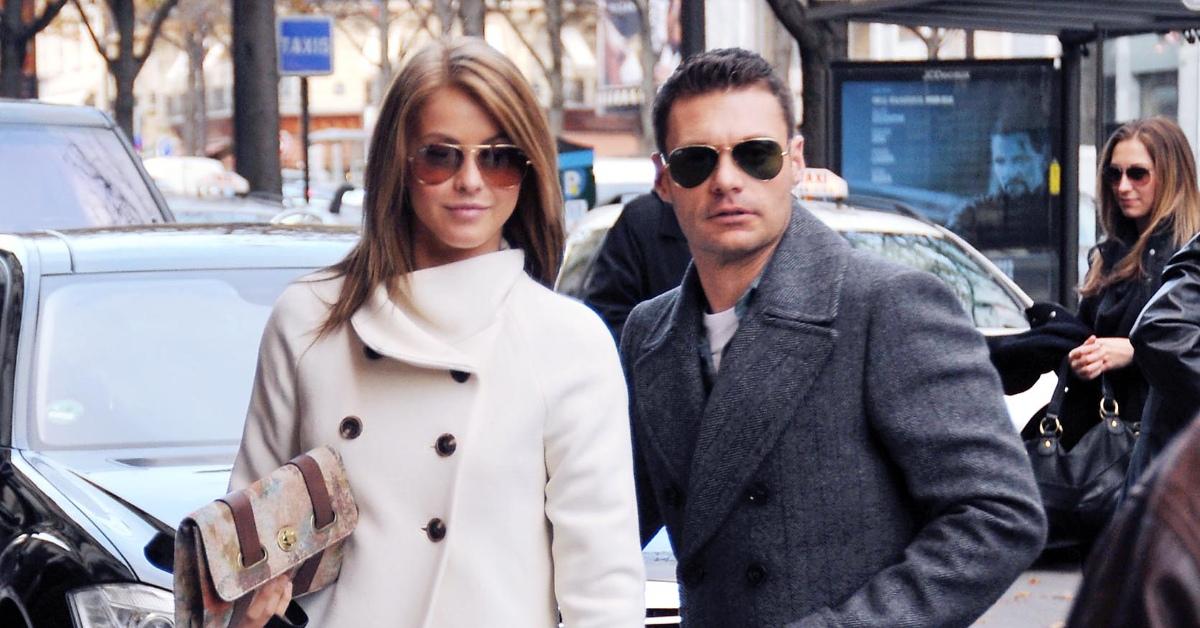 Ryan Seacrest and Julianne Hough when they were dating.