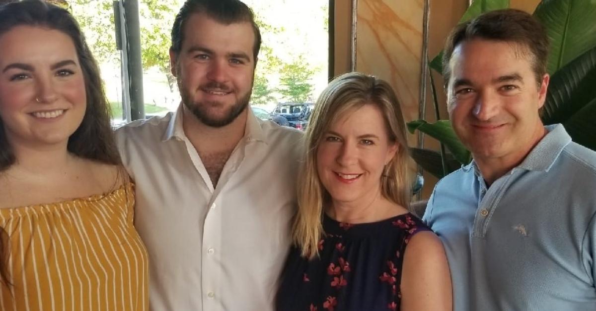 Mark and Melissa Hortman and their kids