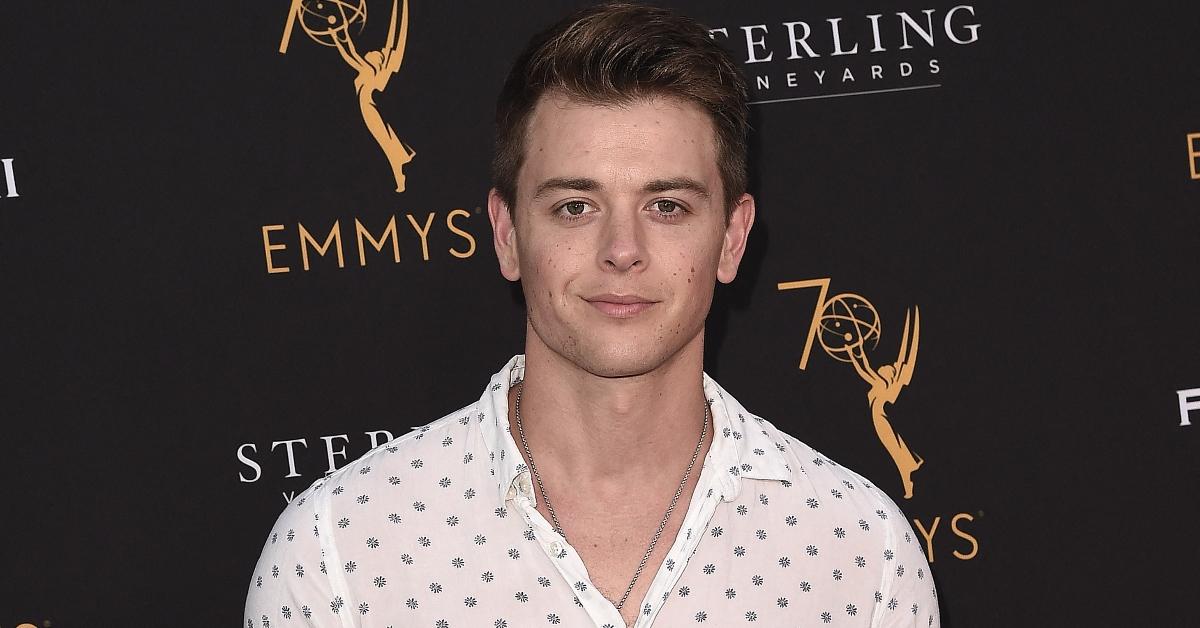 Chad Duell at the Emmy Awards 2018