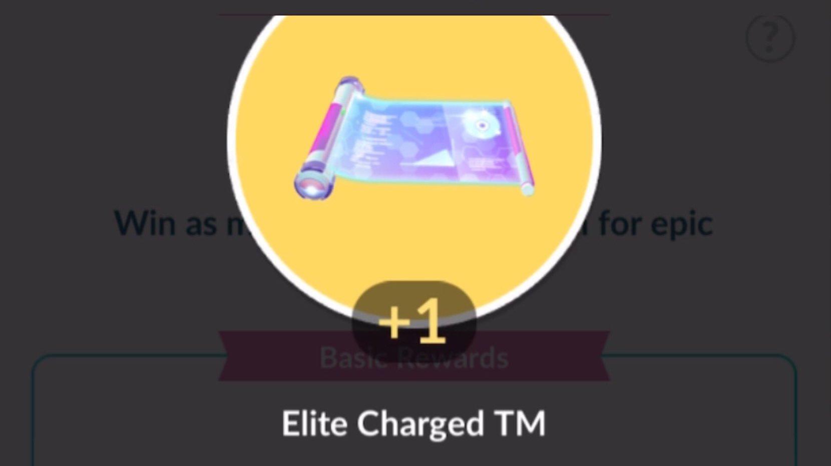 Should I invest an Elite Charged TM? : r/PokemonGoMystic