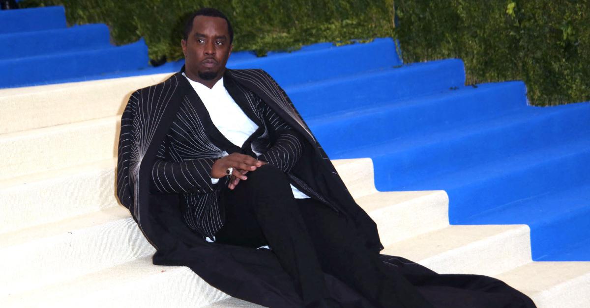 Sean Diddy Combs at the MET Gala.