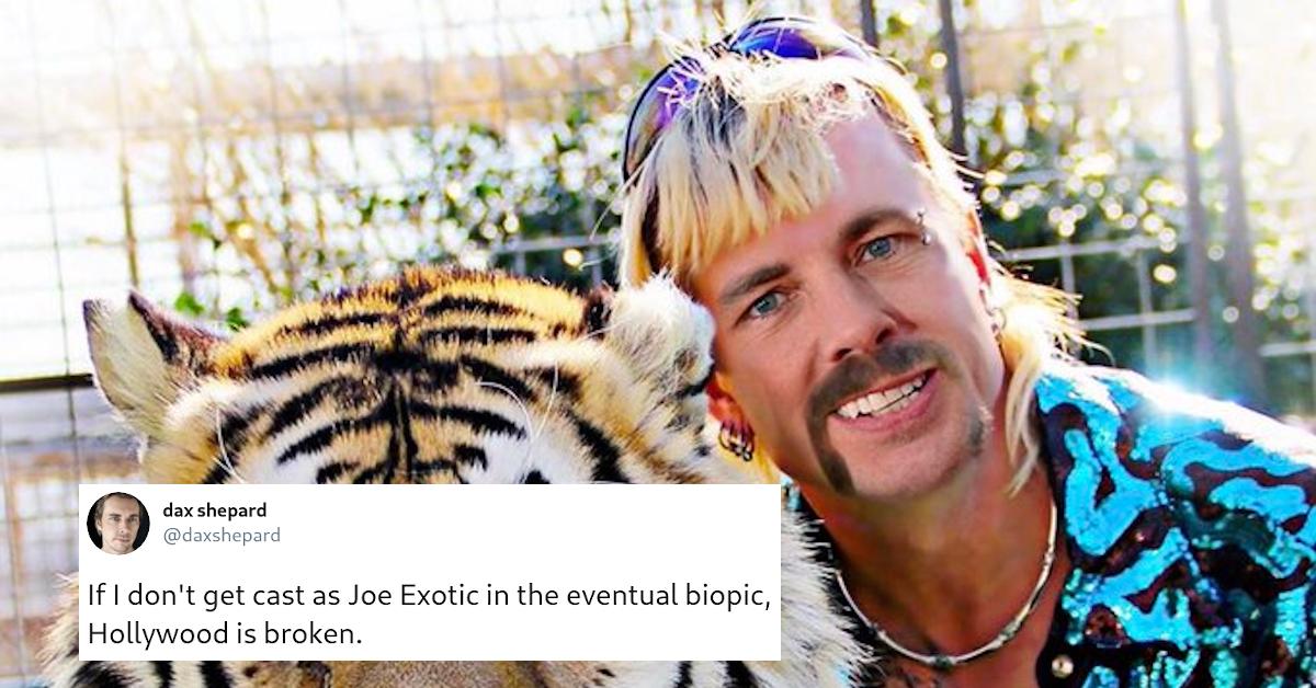 Tiger King': The late-night host who Joe Exotic thinks should play him in a  movie 