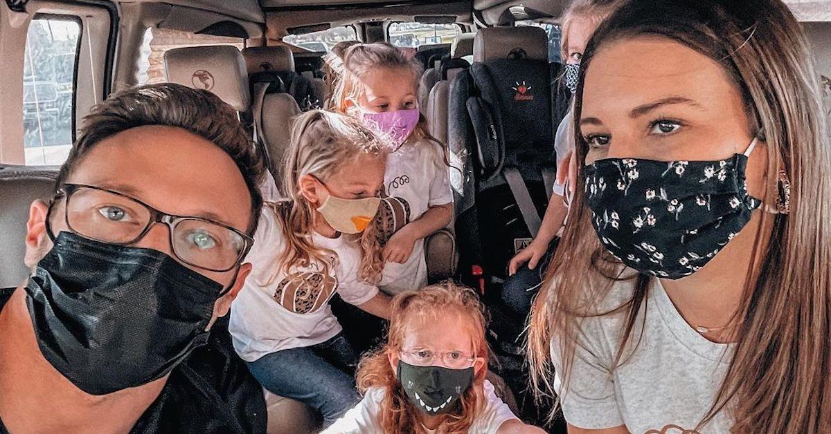 Danielle and Adam Busby and their children from 'OutDaughtered'