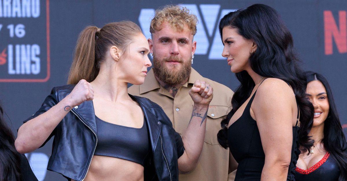 Ronda Rousey and Gina Carano