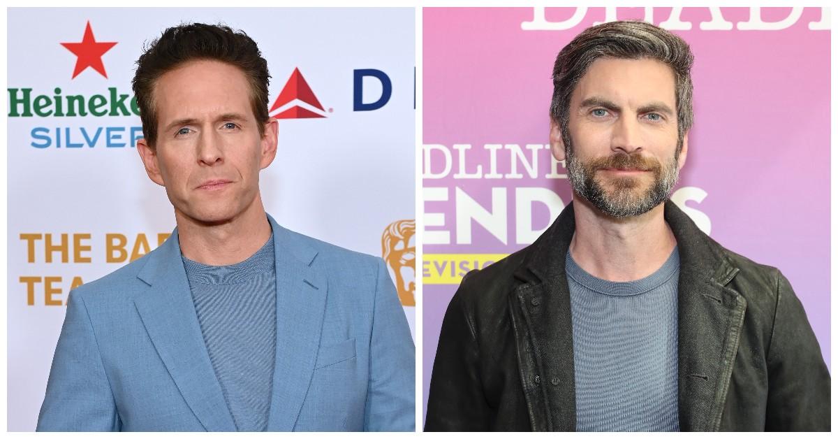 Glenn Howerton and Wes Bentley at separate events