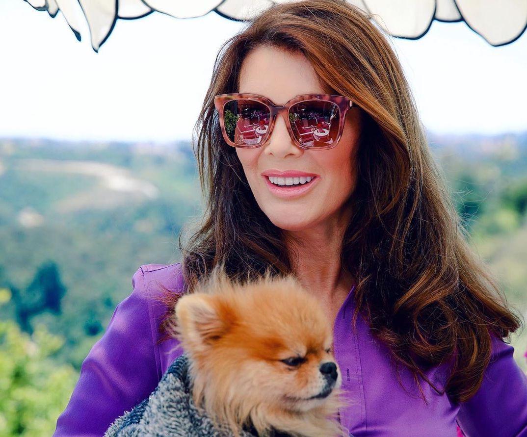 lisa vanderpump pink chanel bag