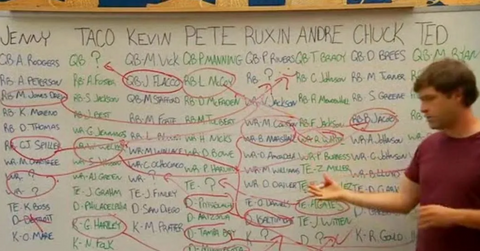 fantasy football league