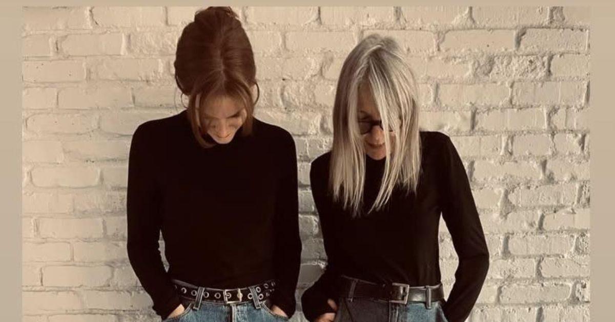 Ashley Padilla with Diane Keaton