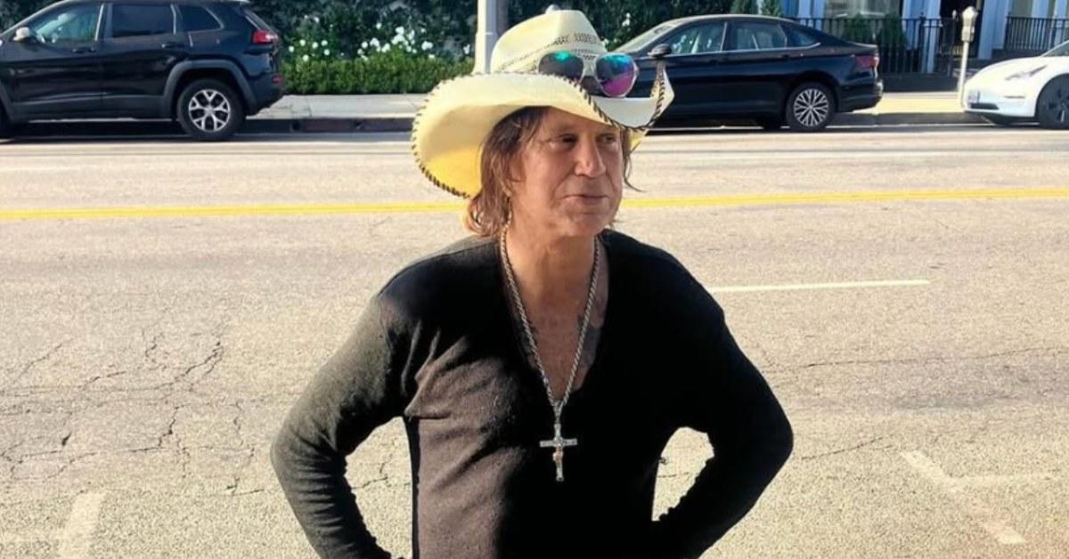 Mickey Rouke out and about.