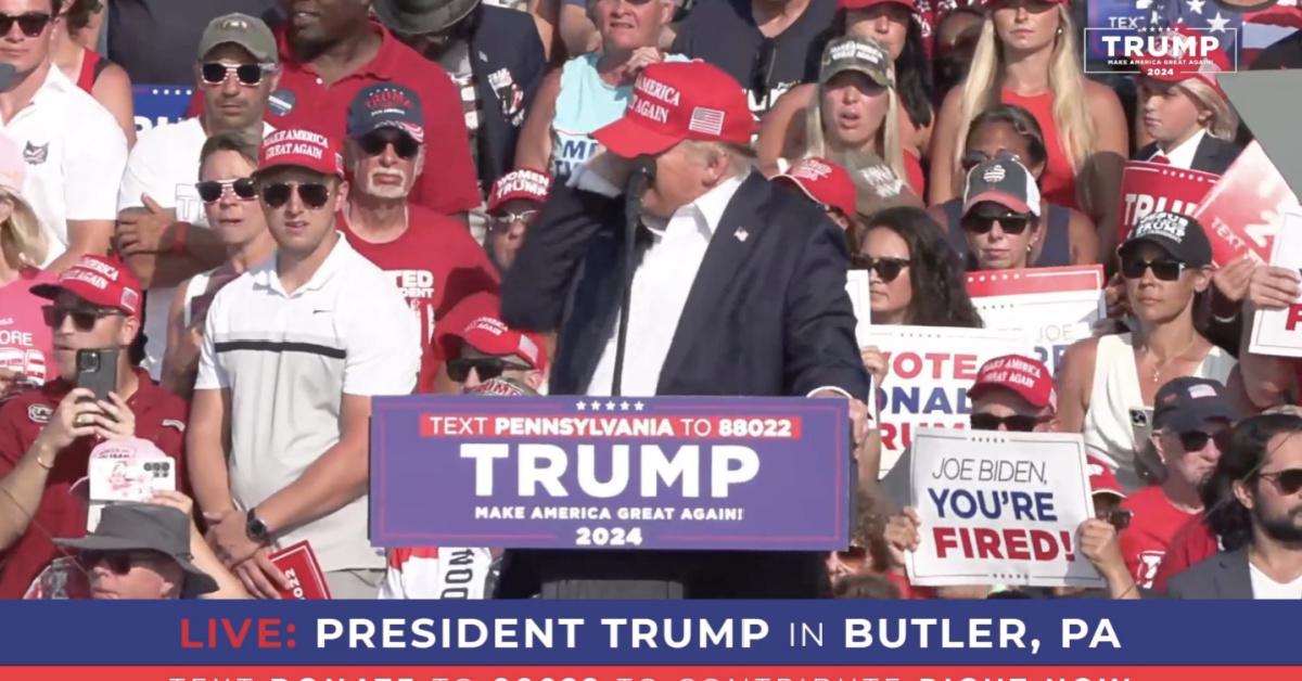 trump rally shot pennsylvania