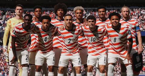 U.S. soccer fans jam to 'Take Me Home, Country Roads' after team wins